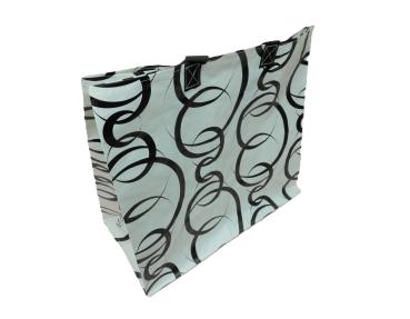 Preview: Spar white bag with black motifs Preview: Spar white bag with black motifs